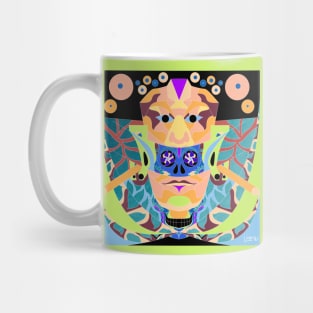 the woman of jade the red queen in palenque art Mug